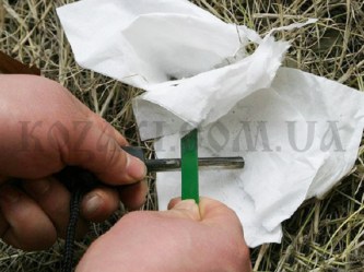 Огниво "Кресало" кремний и магний, длина 105 мм